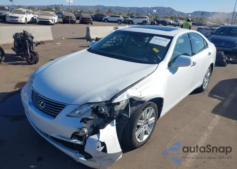 2007 Lexus Es 350 z USA, uszkodzony, nr VIN JTHBJ46G472083866